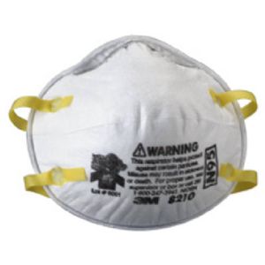 3M 8210PB1 A 20PK Filter Respirator