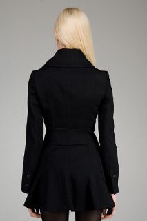 Vivienne Westwood Anglomania  Mangano Black Peacoat for women