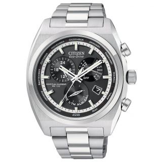 Citizen Mens Stainless Steel Calibre 8700 Eco Drive Watch Today $356