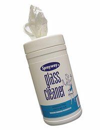 Glass Cleaner Wipes    Automotive