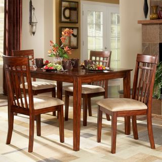 Daphne Burnished Cherry 5 piece Mission Casual Dining Set Today $529