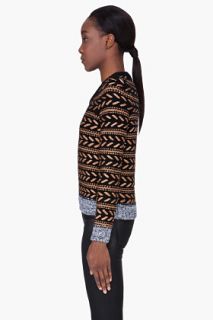 Rag & Bone Bronze Wool Lisbeth Sweater for women