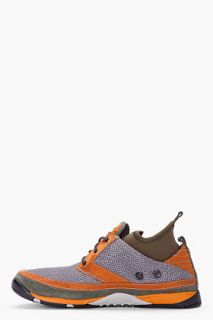 Volta Grey Strada Mesh Shasta Sneakers for men