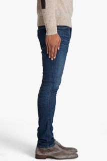 Robert Geller Slim Used Indigo Jeans for men