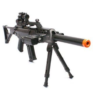 Spring Sniper Rifle FPS 220, Bipod, Scope, Silencer
