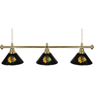 Chicago Blackhawks 3 Shade Billiard Lamp Today $136.99