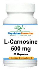 L Carnosine Supplement 500 Mg, 30 Caps   Endorsed By Dr