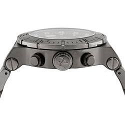Invicta Mens Reserve Gunmetal Stainless Steel Chronograph Watch