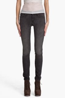 Seven For All Mankind Roxanne Dusty Charcoal Jeans for women
