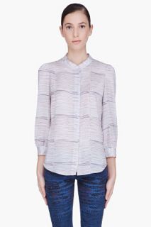 See by Chloé Striped Buttondown Blouse for women