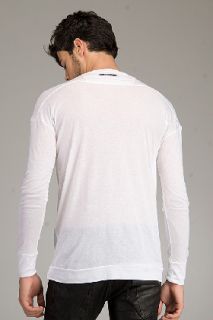 Diesel Black Gold  Tirenetta White T shirt for men