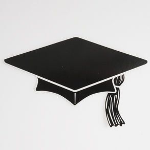 Mini Black Graduation Cap Cutouts Toys & Games