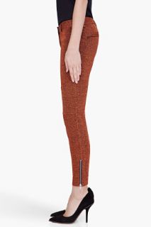 Elizabeth And James Rust Sparkle Anya Leggings for women