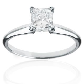 14k Gold 1/4ct TDW Certified Diamond Engagement Ring (H I, I1