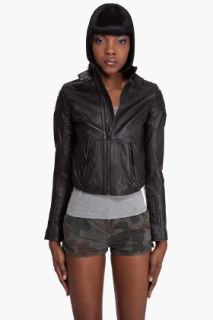 G Star New Mfd Leather Jacket for women