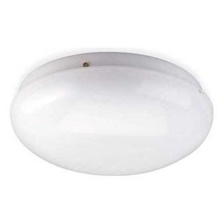 Lumapro 2ZE29 Ceiling Fixture, 54W, Circular, White