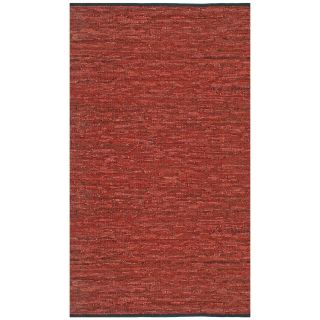 Hand woven Matador Copper Leather Rug (9 x 12) Today $196.99 Sale