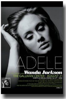 Adele Poster   Concert Flyer 21 Tour G
