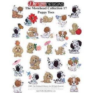Morehead Puppy Toes Great Notions Embroidery Designs on a