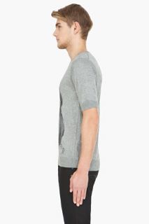 Diesel Grey K cliantha Knit T shirt for men