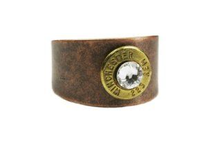 Copper Winchester 223 Bullet Ring Jewelry