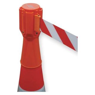 Tensabarrier TC114 30 MAX NO D3X C Tensacone Topper(R), Height 9 In, Orange