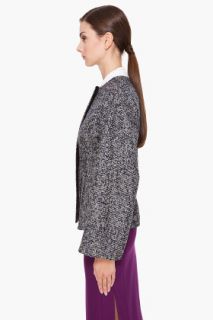 Vanessa Bruno Tweed Angora Jacket for women