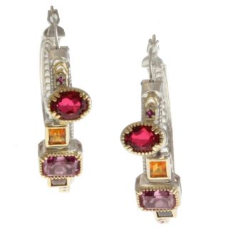 Michael Valitutti Two tone Multi gemstone Earrings Today $143.99 4.0