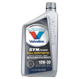 Valvoline VV935 Motor Oil, Full Synthetic, 32 Oz, 10W 30