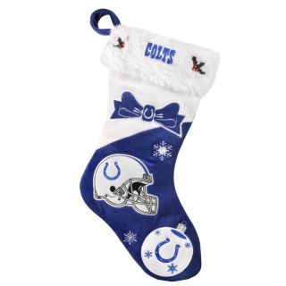 Indianapolis Colts Polyester Christmas Stocking