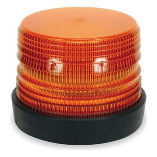 Approved Vendor 2ERT3 Warning Light, Strobe, Amber, 12 to 80VDC