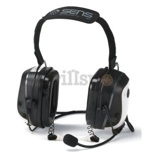 Sensear SMESDPSR Ear Muff, Double Protection, 31dB, White