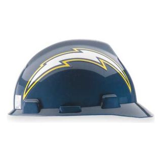 MSA 818408 NFL Hard Hat, San Diego Chargers, Blue/Wht