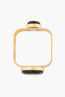 Marni Brass And Horn Geometric Bracelet for women