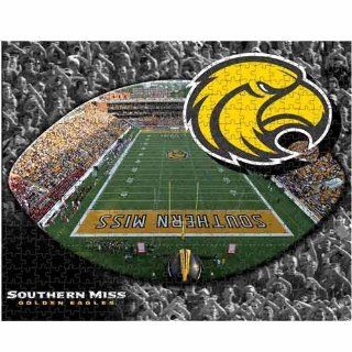 NCAA Southern Miss Golden Eagles 500 Piece Stadium Puzzle