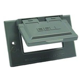 Raco/Bell 0703565 GFCI Horizontal Single Gang Device Cover Be the