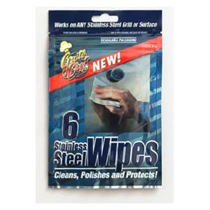 Grate Chef Inc 401 1200 6PK SS Disp Wipes