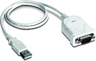 TRENDnet USB to RS 232 Serial Converter TU S9 (White