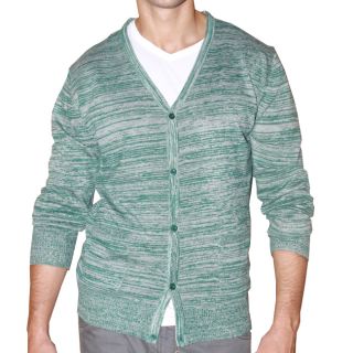 191 Unlimited Mens Green Heathered Cardigan Today $37.99