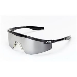MCR Safety T2117 Onyx Glasses/Slv Lens
