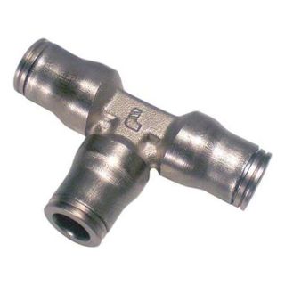 Legris 3604 04 00 Union Tee, Tube 5/32 In or 4mm, Brass