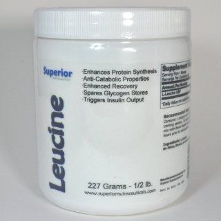 L Leucine 227 Grams (1/2lb)   Ultra Fine Pure Powder