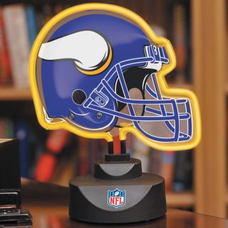 Minnesota Vikings Neon Helmet Lamp