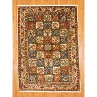 Persian Hand knotted Baktiari Ivory Wool Rug (610 x 97) Was $859.99