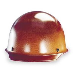 MSA 454622 Hard Hat, Front Brim, Gray