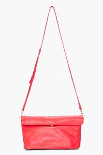 See by Chloé Coral Leather Roll top Annette Clutch for women