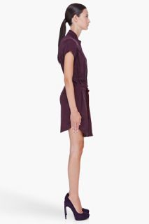 See by Chloé Dark Purple Drawstring Dress for women