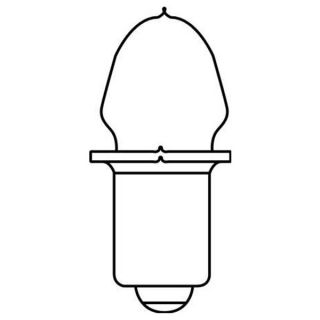 GE Lighting PR4/BP2 Flashlight Repl. Lamp, PR4, B3 1/2, 1W, 2PK