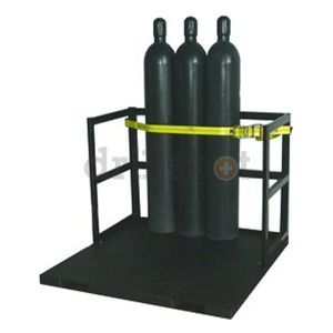 DrillSpot 0830543 G 2020 48x48x33 Steel Cylinder Pallet Rack Be