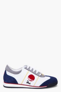Dsquared2 Leather Flag Sneakers for men